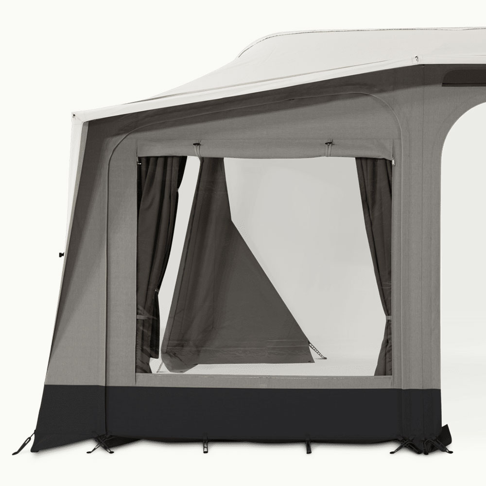 Close-up shot of Dometic Stuga Rest Awning material