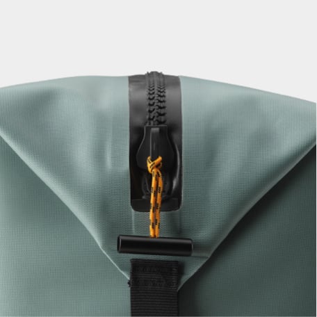 Zipper of a PSC soft cooler.