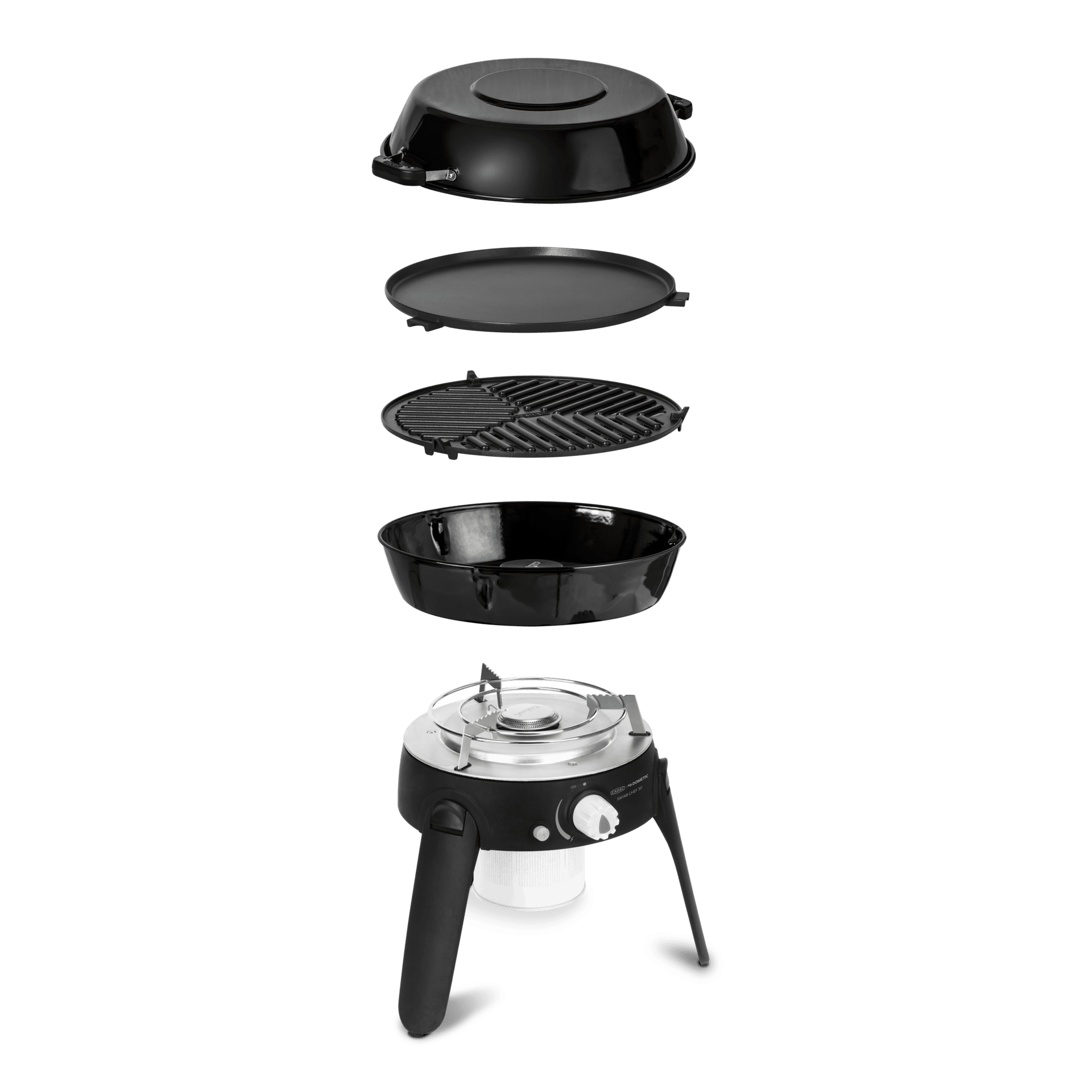 Dometic Cadac Safari Chef 30 HP Lightweight, high pressure gas BBQ