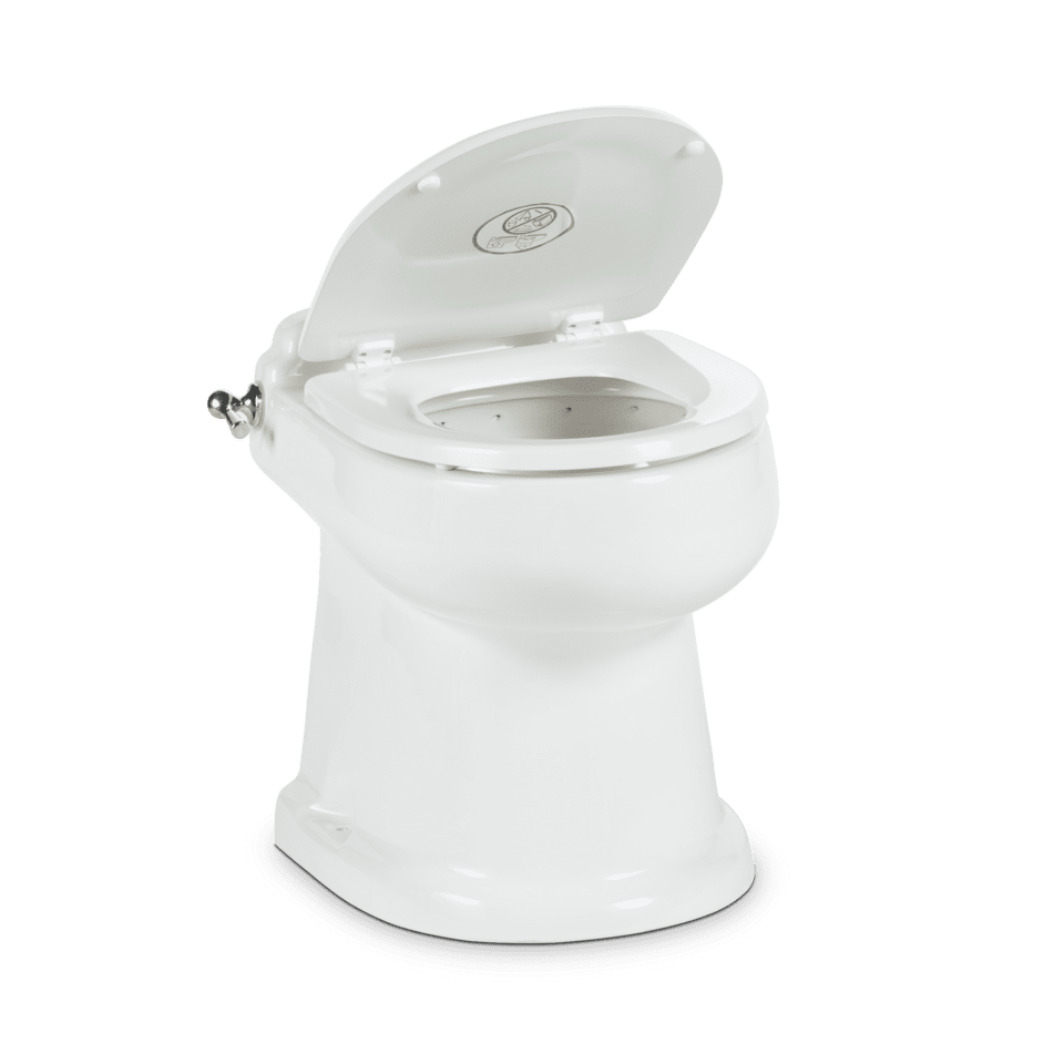 Dometic 4310 Premium RV Toilet Gravity toilet, fullceramic, lever flush