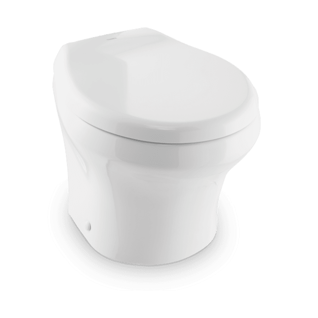 Dometic MasterFlush 8920 12V Macerator Toilet with DFTP Flush Panel