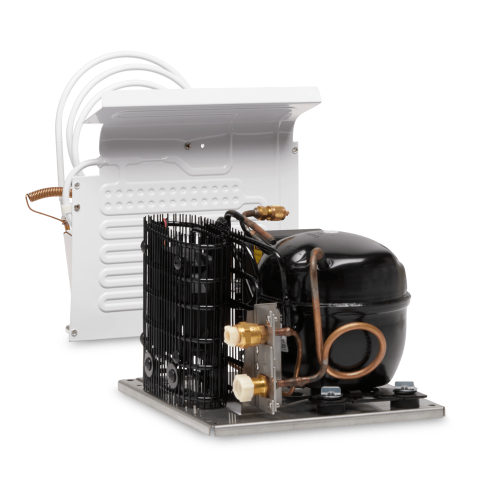 Dometic ColdMachine Kit CU-55   VD-01 - Komplettes Kühlsystem mit L-Verdampfer für max. 100 l ...