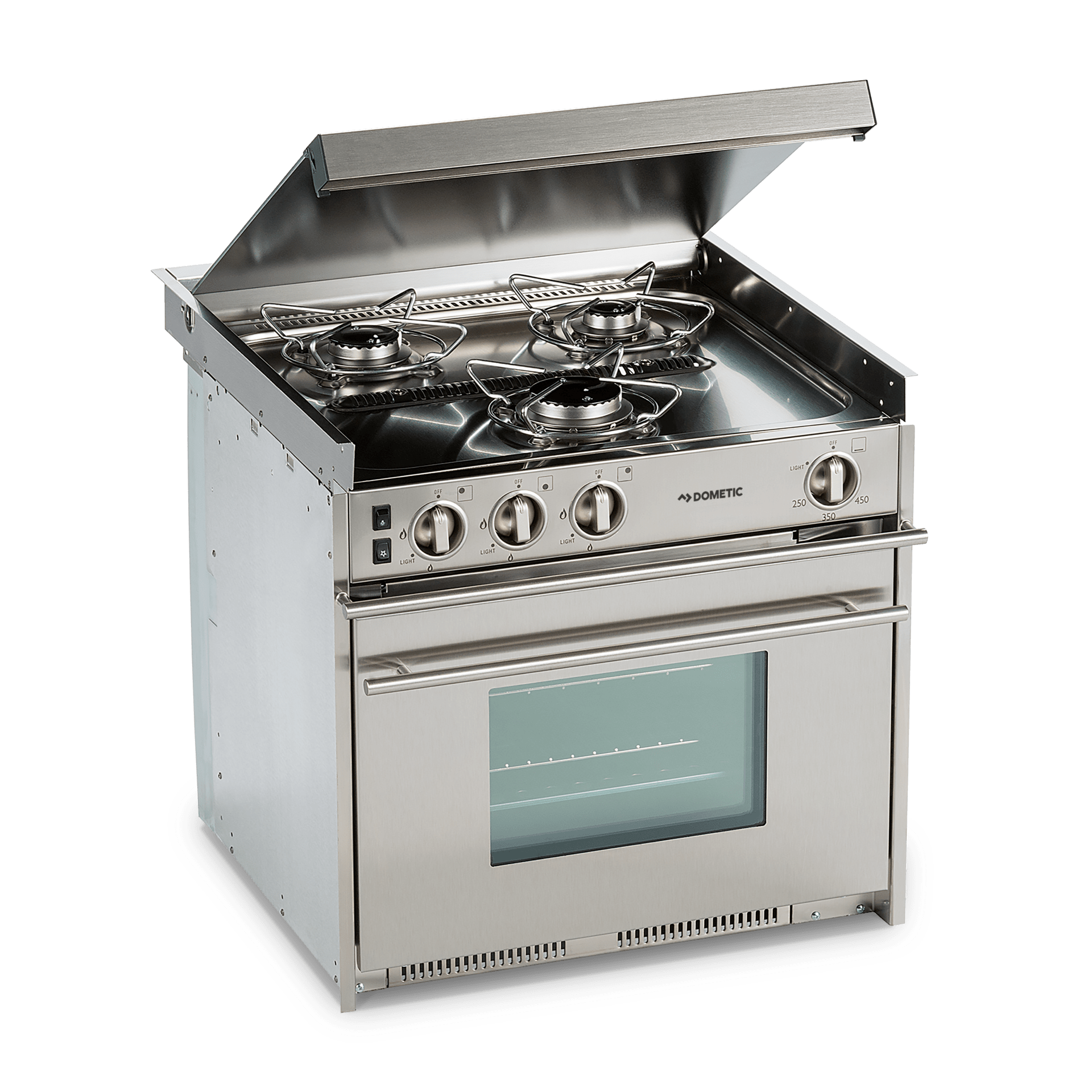 Dometic STAINLESS STEEL RANGE RV Cooking Range Dometic USA