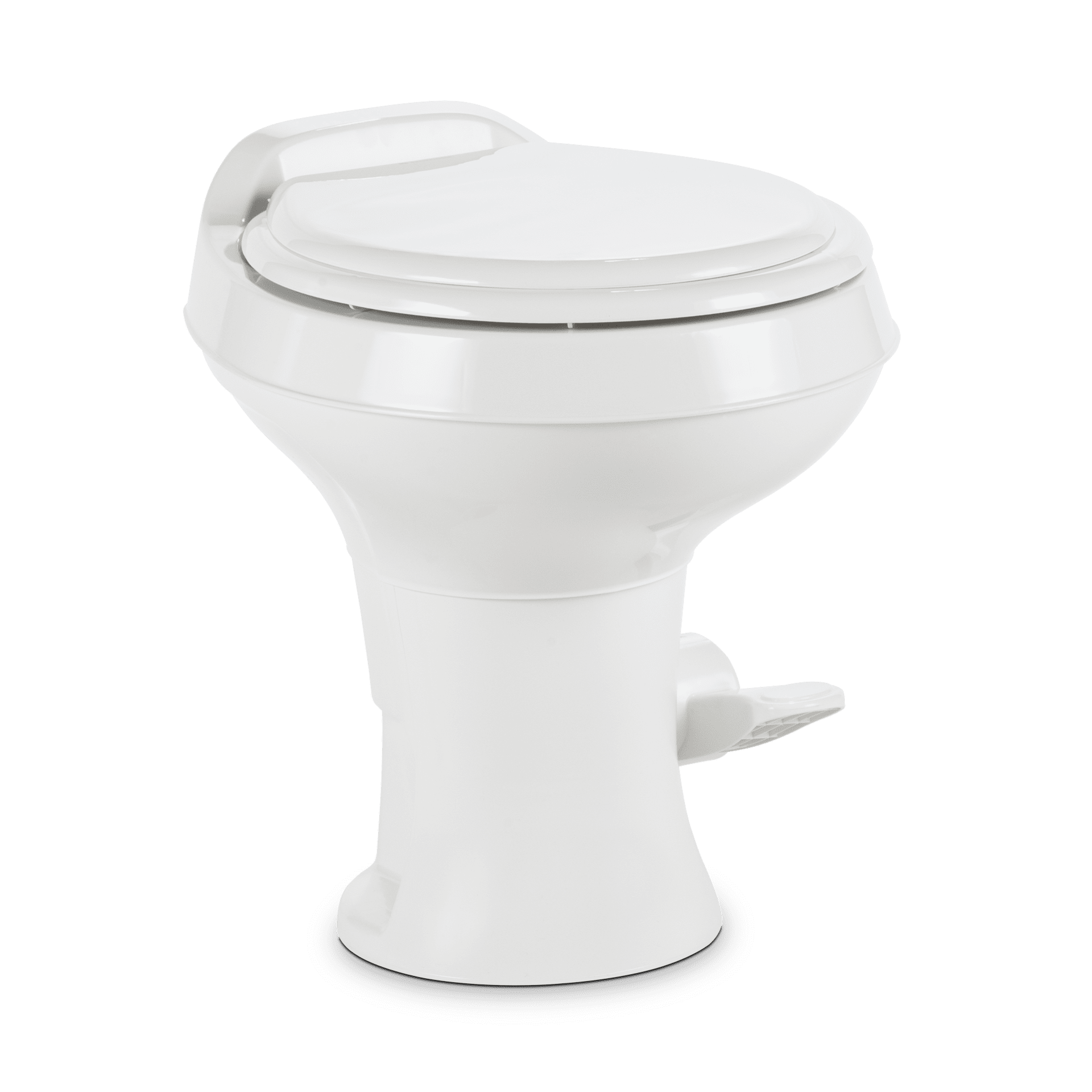 302301671 White Dometic 300 Series Low Profile Toilet 
