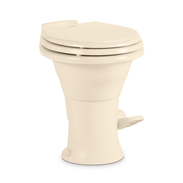 Dometic 321 Gravity toilet, elongated ceramic bowl, lowprofile