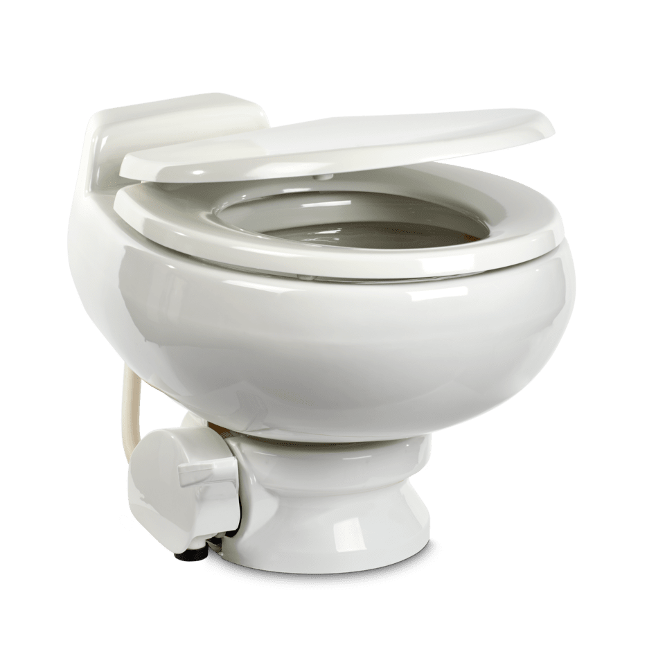 Dometic 511 Gravity toilet, ceramic bowl, lowprofile height