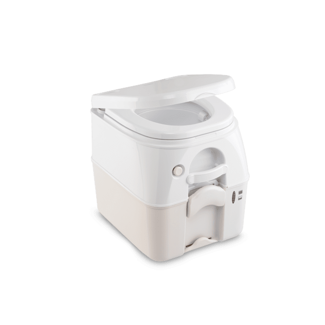 Dometic 976 Portable Toilet - Powerful Flushing at the touch of a