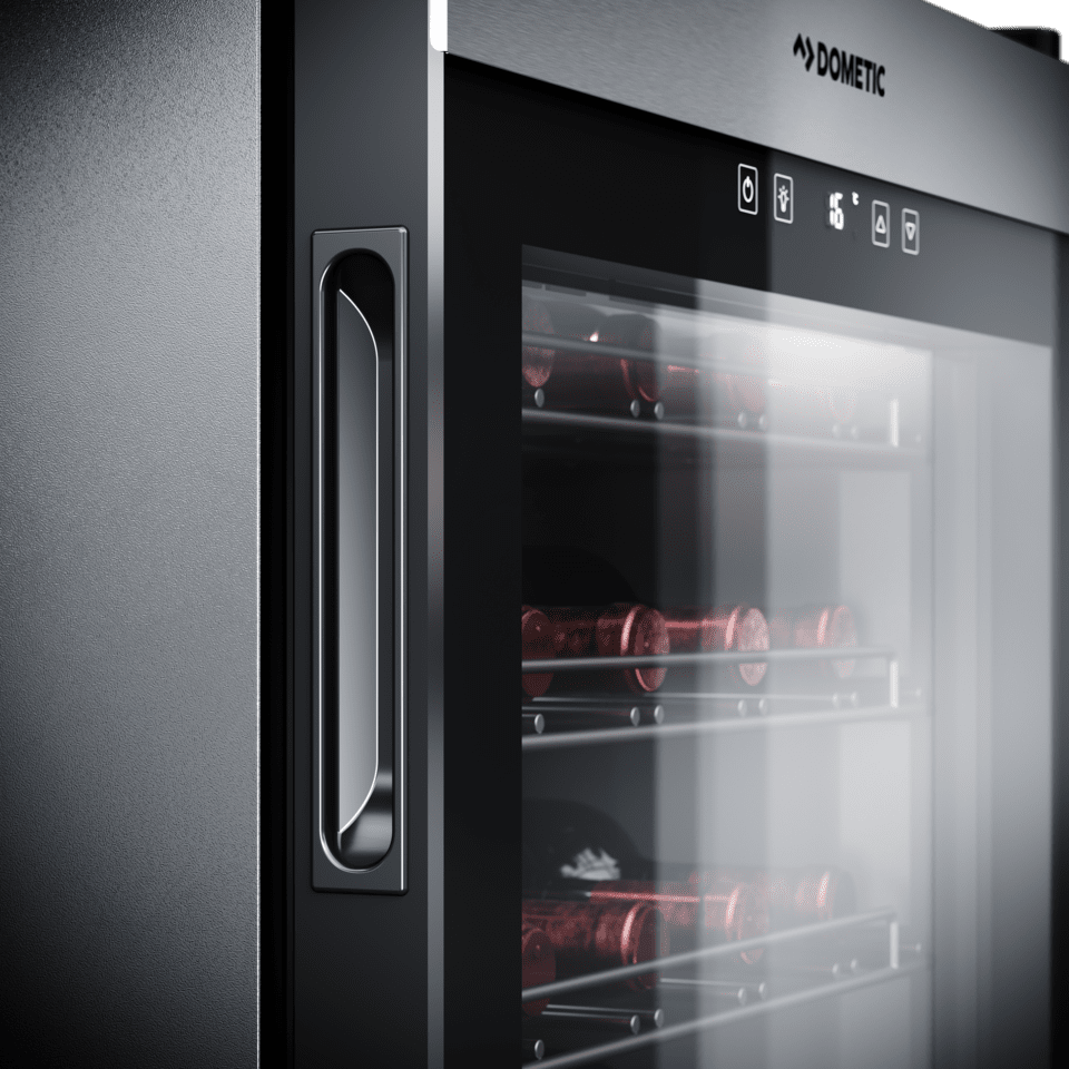 Dometic C55F Compressor wine cooler, singlezone, freestanding, 55 bottles