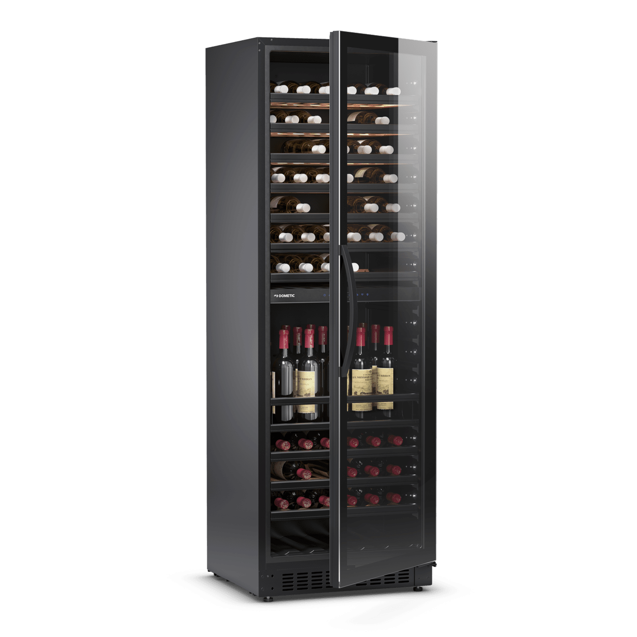 Dometic E115FG - Weinkühlschrank mit zwei Temperaturzonen und ...