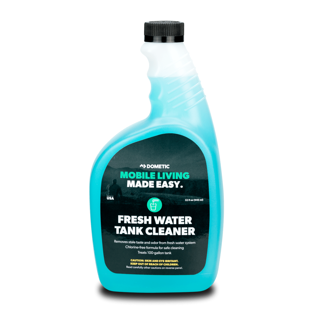 Dometic Fresh Water Tank Cleaner One 32 oz. bottle treat up to 100