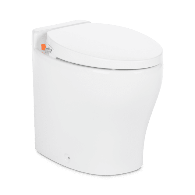 Dometic MasterFlush 8541 12V Macerator Toilet with DFTP Flush Panel
