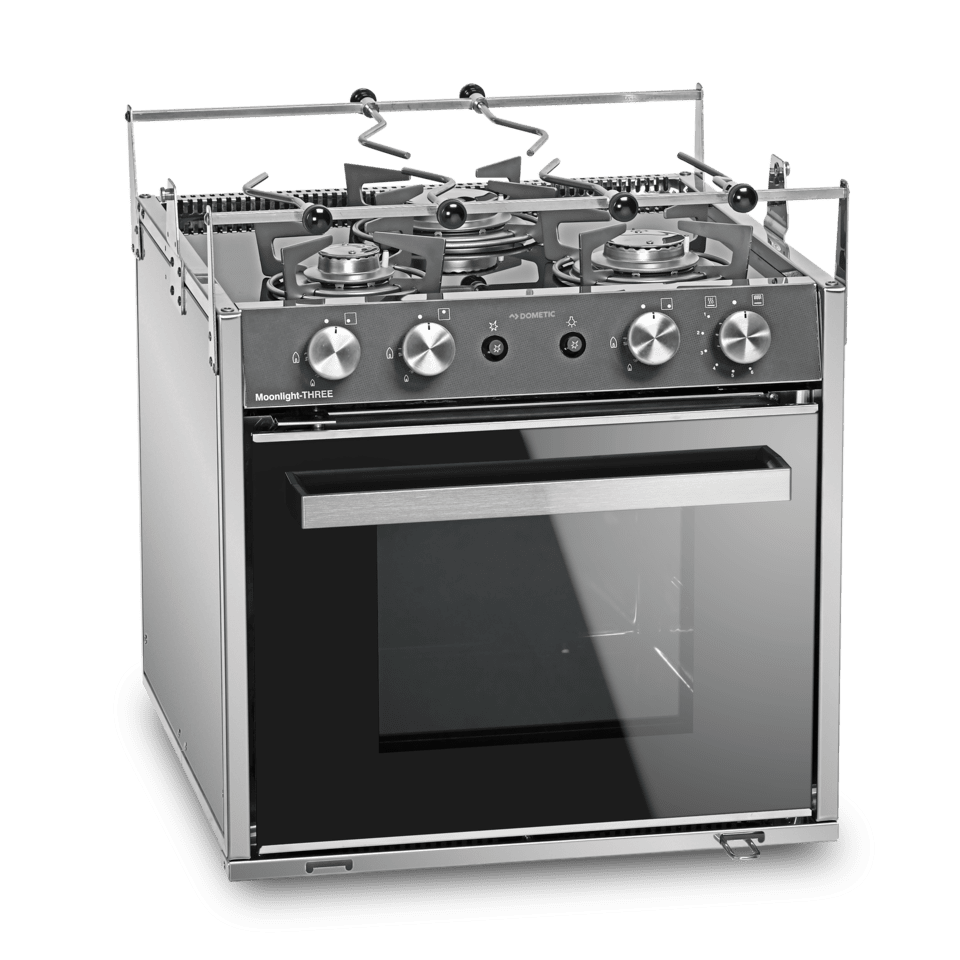 Dometic MoonLight Three Gas oven with grill and 3burner hob
