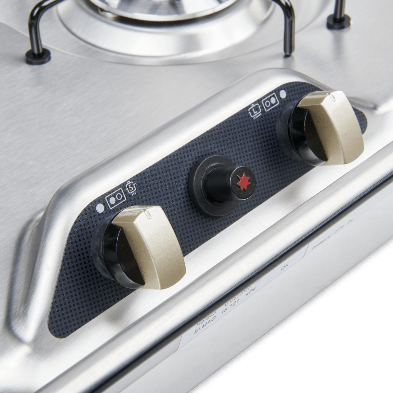 Dometic 2 Burner Cooktop Flush Mount With Safety Glass Lid