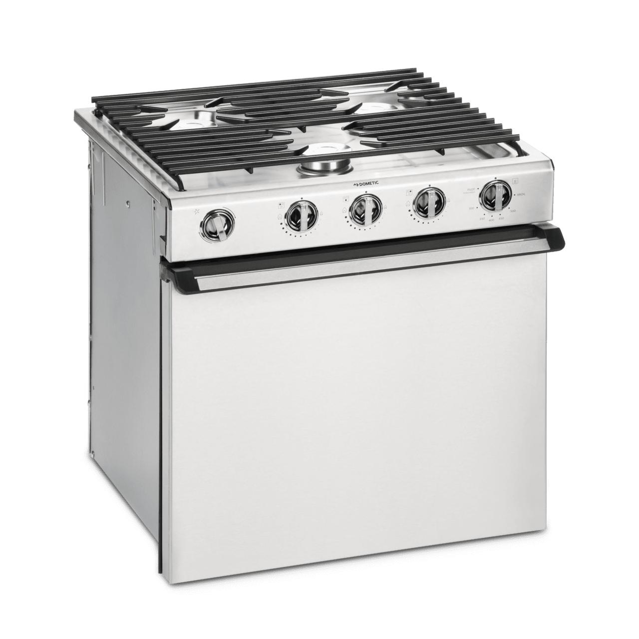 Dometic R31 The Dometic 3 Burner Range has a centralized high output