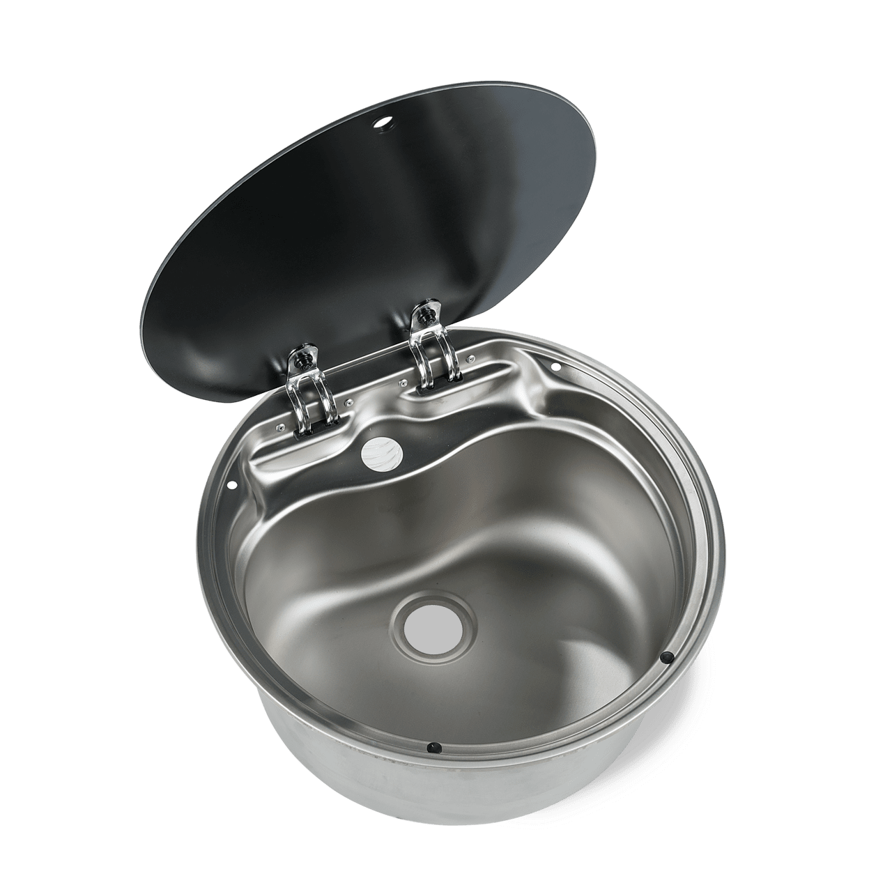 Dometic VA7000 Series Sink Round Stainless Steel Sink with Faucet