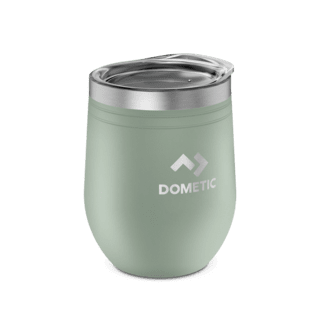Dometic 9600050865 10oz Thermo Wine Tumbler, Moss