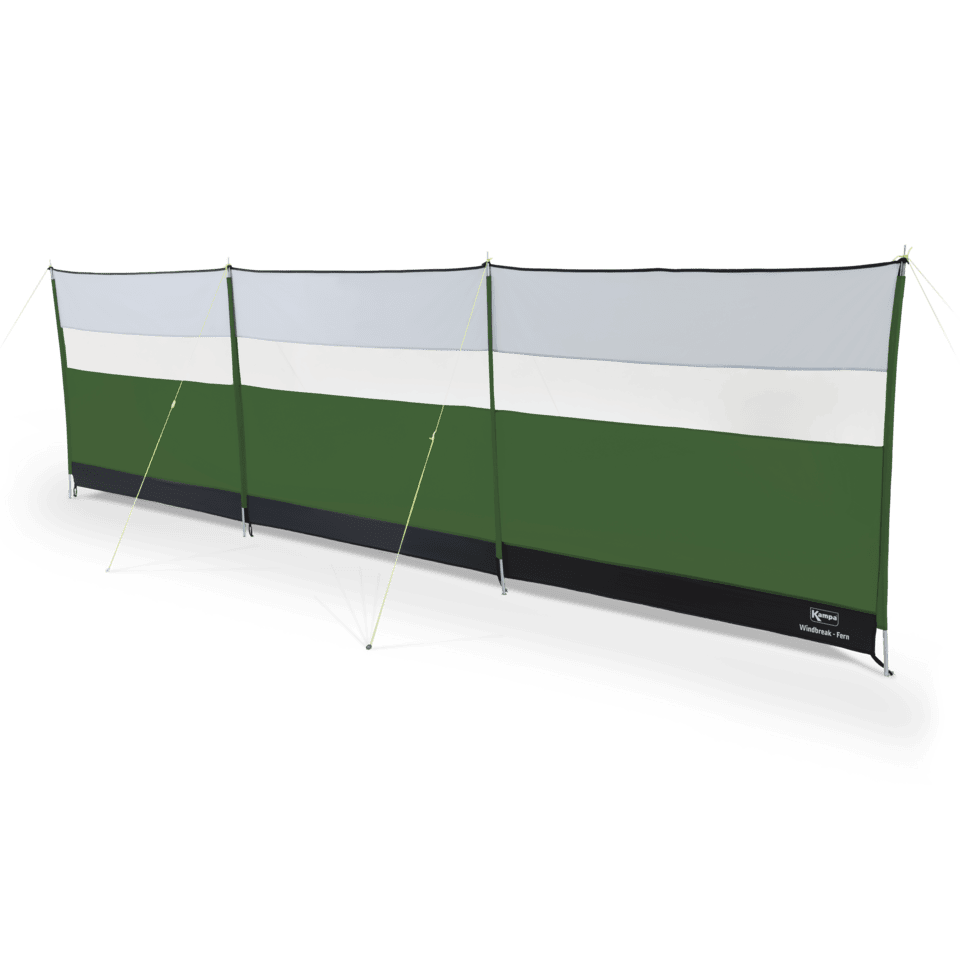 Kampa Windbreak Poled privacy windbreak, fern green
