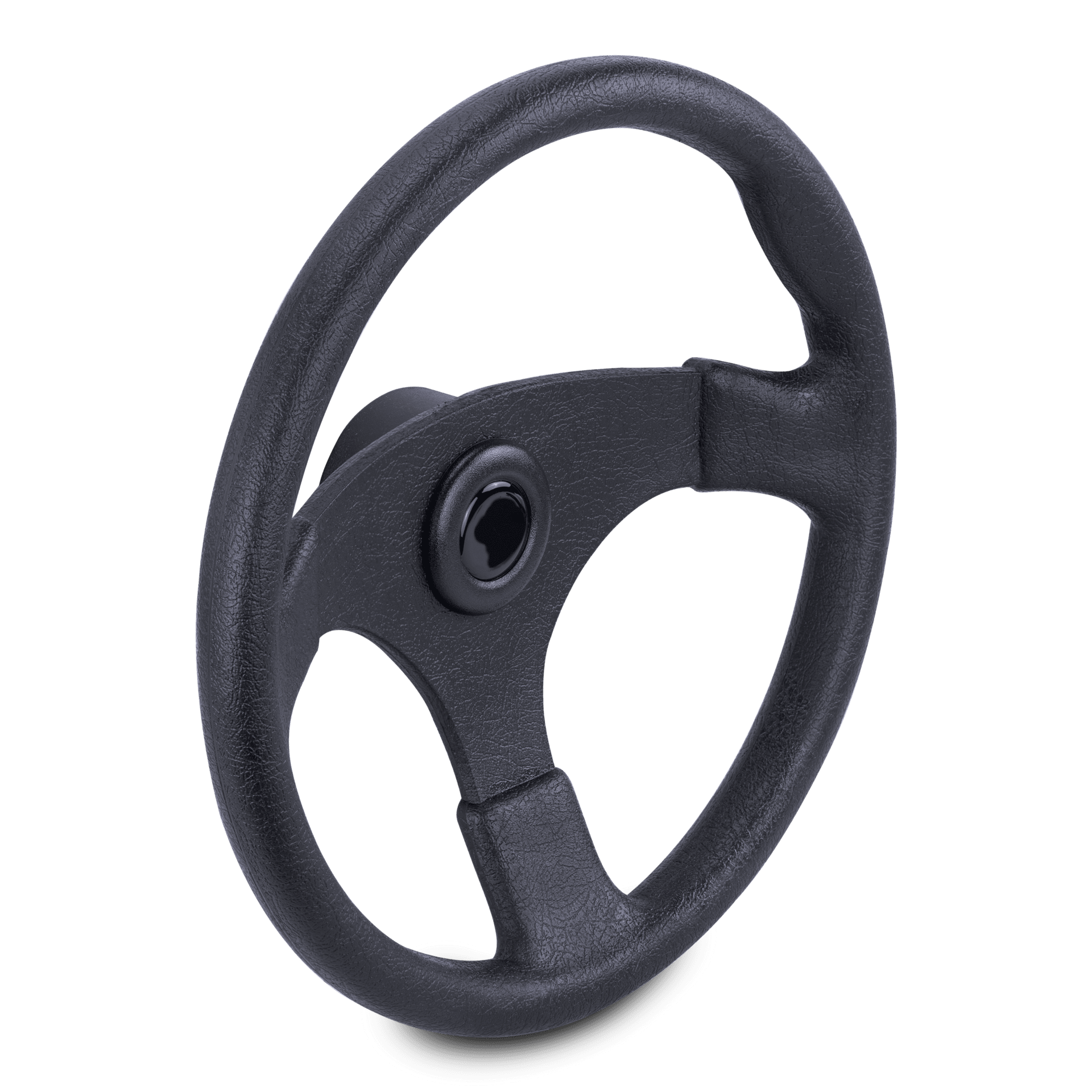 Dometic SW Series Stealth Steering Wheel, 14" with center trim cap