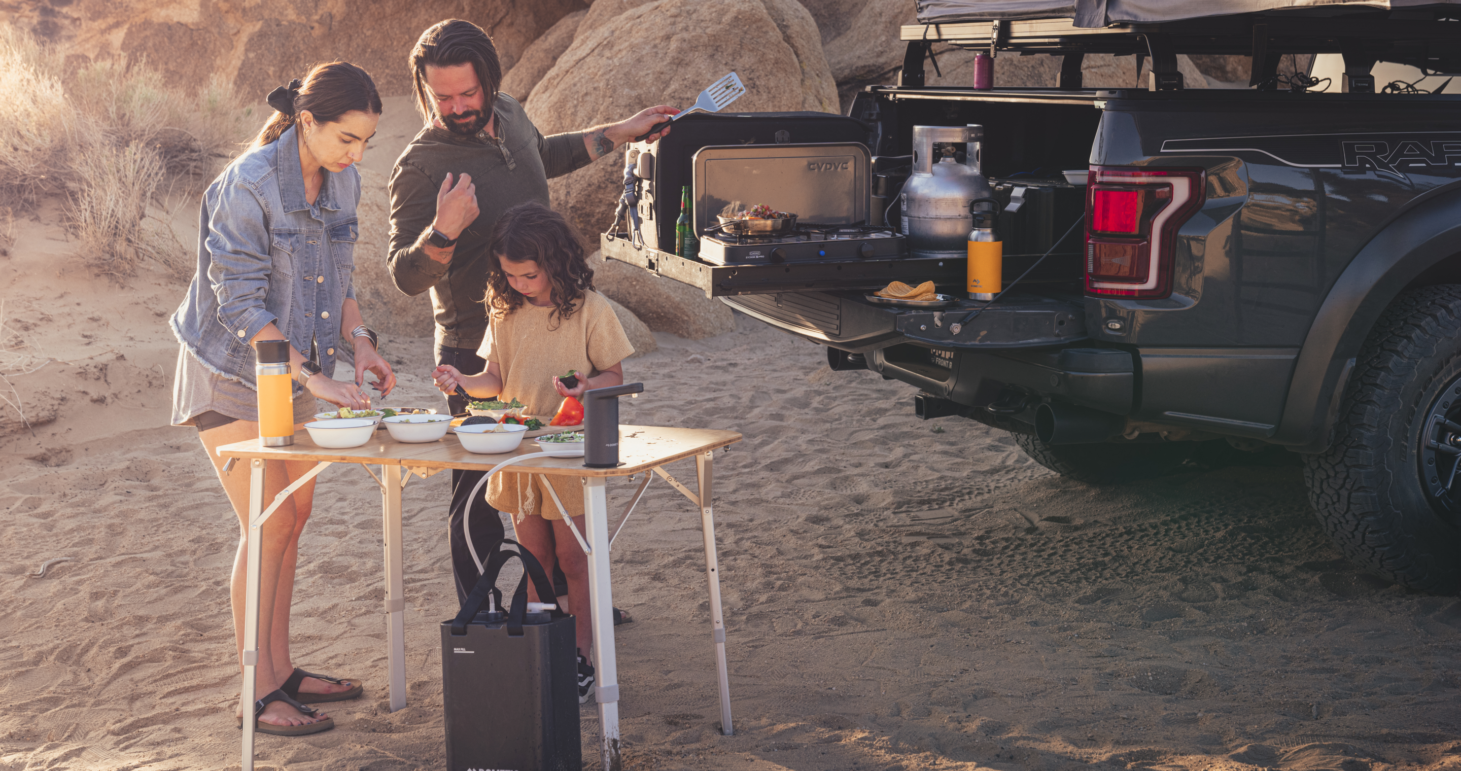 Water-worthy: Dometic Go water jug and water faucet