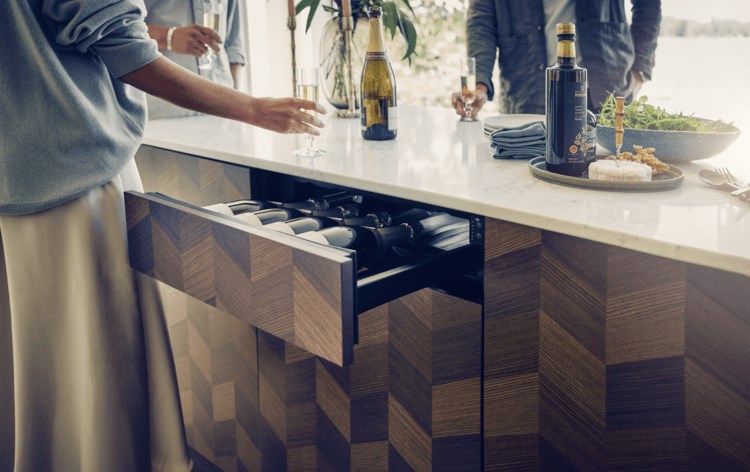 Ikea integrated wine cooler deals