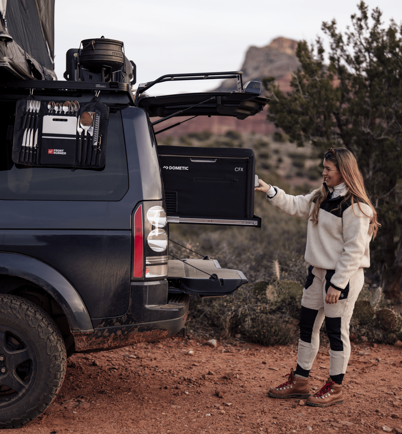 Sarah Glover using Dometic CFX3